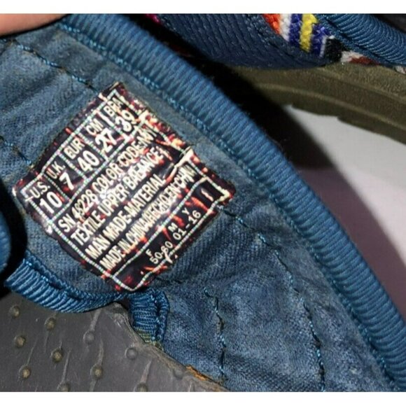 Skechers Womens Size 10 Reggae Zig Zag Swag Open Toe Slip On Sports Sandals - Picture 7 of 9